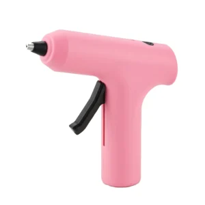 Cordless Electric Glue Gun 10W Rechargeable Lithium Battery Powered Hot Melt DIY Quick Heat Multi Length Sticks for Home