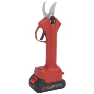 Cordless Electric Pruning Shears 21V 500W Industrial Grade Plastic Handle Lithium Battery Powered 8mm Cutting Diameter
