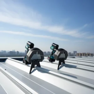 Cordless Electric Roofing Ridge Cutter Machine Handheld Sheet Metal Cutting Tool Brushed Motor 18-20V Dual Lithium Battery
