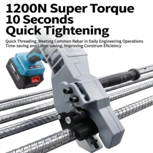 Cordless Electric Threading Machine High-Speed Rebar Coupler Threading Wrench