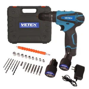 Cordless Hand Power Impact Drill Tool Set Chargeable DIY Construction Variable Speed 2 Batteries Screw Drilling Machine OEM