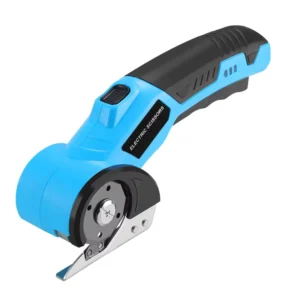 Cordless Handheld Electric Scissors Lithium Battery Powered Fabric Cutter with 10mm Cutting Includes 1 Blade