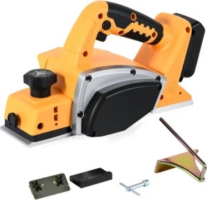 Cordless Handheld Planer Compatible with 21V Max Battery Electric Power Planer Brushless Portable 3 1 4 Inch Planer