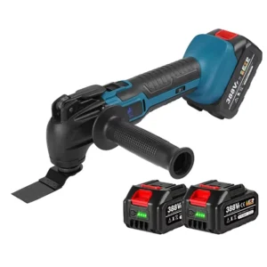 Cordless Oscillating Multi Function Tool 6 Gears Adjustable Handheld Rechargeable Renovator Trimmer Shovel for 18V Battery