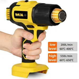 Cordless Plastic Welding Gun Portable Handheld Heat Gun with Temperature Control for Construction