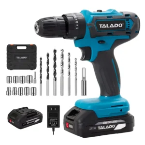 Cordless Portable Drilling Machine 10mm Hand Drill Machine Brushed Electric Drill Power Tool Set