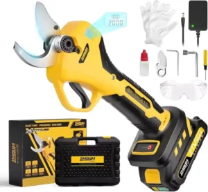 Cordless Pruner Brushless Trimmer Power Tool Pruning Set Wood Scissors Gardening Electric Pruning