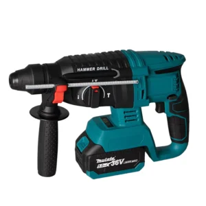 Cordless Rechargeable Electric Impact Drill Brushless Hammer & Multi Functional Rotary Pickaxe 26mm Power Hammer Drills