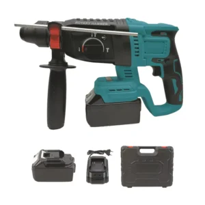 Cordless Rotary Hammer Drill High Power Heavy Duty Electric Hammer Drill Professional Construction Tool for Industrial Use