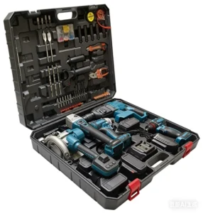 Cordless Tools Set Electric Wrench Electric Power Drill Tool Combo Kit Cordless Angle Grinder