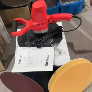 Customize 220v 110v Electric Handheld Dustless Wall Putty Sander Plaster Polishing Sanding Grinding Machine