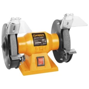 Customized 6 Inch Bench Grinder Polisher 200W Double Head Wire Wheel Single Speed Electric Bench Grinder
