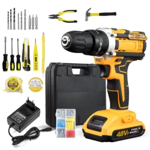 Customized Cordless Impact Drill Set 21V 30Nm Max Torque 275in lb Impact Rating Outdoor Use Lithium Battery