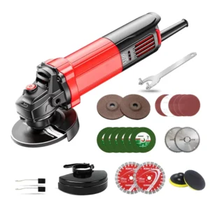 Customized High Quality Service Power Hand Heavy Duty Industrial Manual Grinding Hardware Electric Angle Grinder