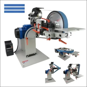 Customized Industrial Grade Electric Multi functional Vertical Horizontal Dual Purpose 2×72 Variable Speed Belt Grinder