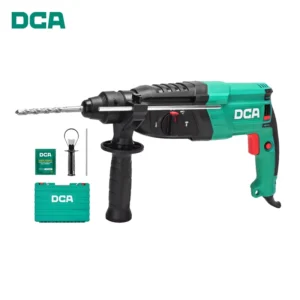 DCA Hammer Drill 800w High Power Good Quality 2.7J 26mm 3 mode Operation Home Worksite Use