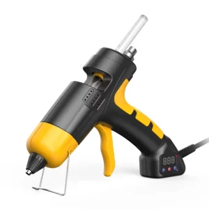 DIY Adjustable Digital Display Battery Powered Lithium Hot Melt Glue Gun with Glue Stick