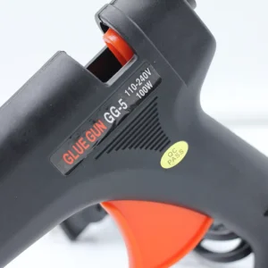 DIY Hand Craft 7mm Black 60W 80W 100W Temperature Hot Melt Glue Gun with Switch