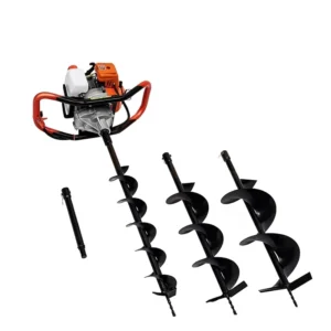 DIY Industrial Portable High Accuracy 63cc 48F Hydraulic Earth Auger Drilling Metal Hole Digger 2 Stroke Motor Drive