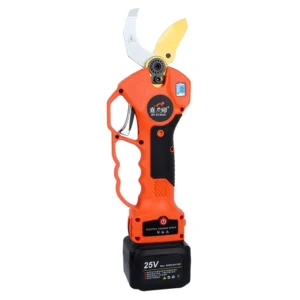 DLL406 25V 40mm Cordless Electronic Pruning Shears With 2pcs Backup Rechargeable 2ah Lithium Battery Garden Pruning Shear