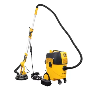 DM 2255SX Portable Drywall Sander with LED Light Automatic Leveling Function 1200W Wall Grinder Dust Free Wall Sander