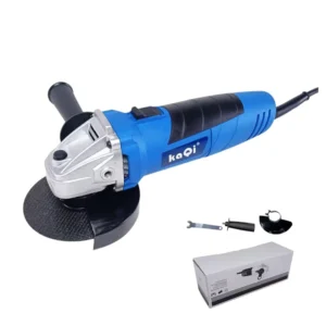 DP-9115 Angle Grinder 4.5 Inch Hand Grinder 750W Back Side Switch Angle Grinding Polishing Machine for Metal Concrete Wood Cut