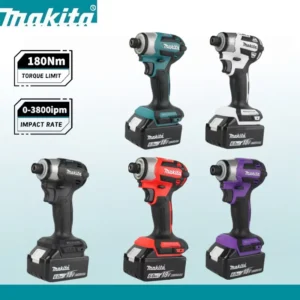 DTD173 18V LXT Cordless Brushless Impact Driver 180 N Wood Bolt T Mode Electric Drill Rechargeable Power Tools