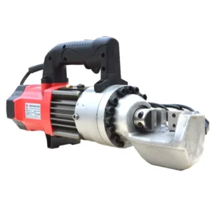 Deleixi Easy to Operate Hydraulic Electric Rebar Cutting Machine 16MM Rebar Cutter 4 32mm Durable Steel Bar Cutter