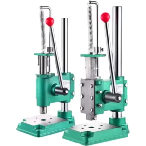 Desktop Hand Operated Punch Press Leather Stitching Hole Punch Coconut Drill Machine