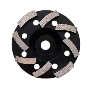 Diamond Cup Metal Bond Very Fine 150mm Grinding Wheels with Multi Segments Abrasive Tool for Angle Grinder Deburring Polishing