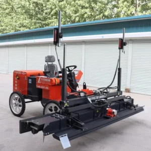 Diesel Four Wheel Automatic Concrete Road Laser Screeding Paver Machinery Vibrator Floor Leveling Machine