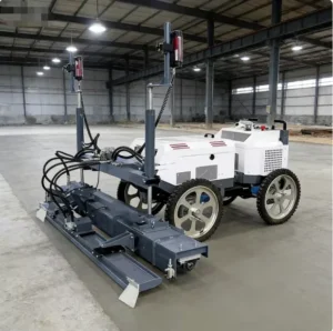 Diesel Powered Laser Leveling Four Wheel Automatic Road Screeding Vibrating Screed Concrete Paver