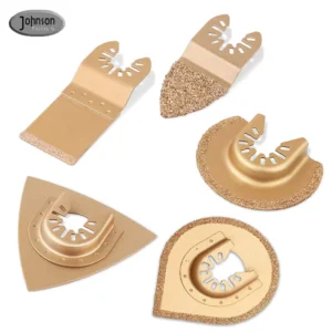 Different Universal Fitment Carbide Oscillating Saw Blades Mixed Multitool Saw Blades for Tile Grout Mortar Concrete Masonry