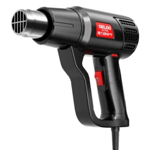 Digital Display Industrial Grade Stainless Steel Hot Air Gun 2000W Temperature Adjustable High Power Film Application Shrink