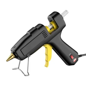 Dual Temperature Setting DIY Electric Hot Melt Glue Gun Industrial Copper Nozzle and Plastic Material