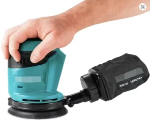 Durable 18V Li ion Cordless Mini Hand Grinder Sander Industrial Application Woodworking Sand Paper for DIY Polishing Machine