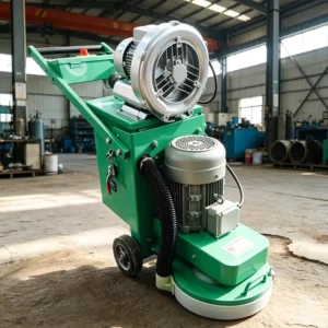 Dustless Concrete Grinder Vacuum Attached Floor Polisher for Epoxy Coating Removal and Leveling