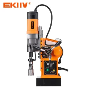 EKIIV MW 28RT Fully Automatic Feed in Magnetic Drill Press Variable Speed Portable Base Stand Drill Machine 1500W