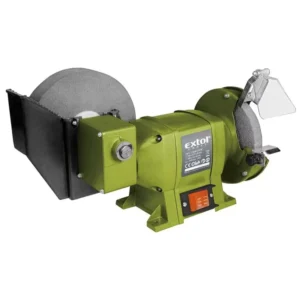 EXTOL 250W Desktop Industrial Bench Grinder 410133 Double Wheel Design