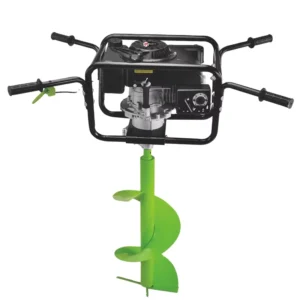 Earth Auger 4 Stroke Earth Auger with Reverse Function Big Power Handle Drilling Machine 4 Stroke Ground Drill