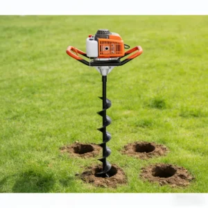 Earth Drill Machine Drilling Holes to Plant Trees Petrol Augar with Drill Bits Agricultural Perforation Tools Earth Auger