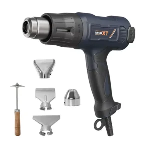 Electric 1800W Heat Gun with 4 Nozzles Fast Heating Soldering Shrink Wrap for Crafts Sealing PVC and Paint Shrinking