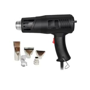 Electric 2000W Adjustable Temperature 220V Industrial Hot Air Gun with 5 Tips Nozzles