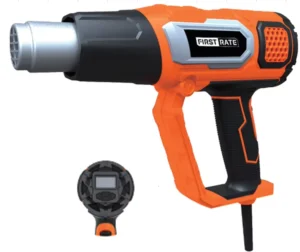 Electric 350 Celsius High Temperature Shrink Wrap DIY 2000W Portable Handheld Heat Blower Gun for Resin Epoxy Digital Display