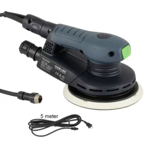 Electric 6 Inch Random Orbital Sander 400W Variable Speed Brushless Motor Ceramic Aluminum Oxide Hook Loop Car Body Paint Wood