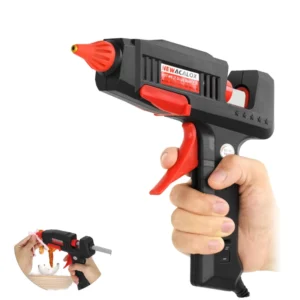 Electric 60W 100W Corded Hot Melt Glue Gun with 11mm Glue Sticks US 110V Mini Fast Heating Industrial Handmade DIY Tool