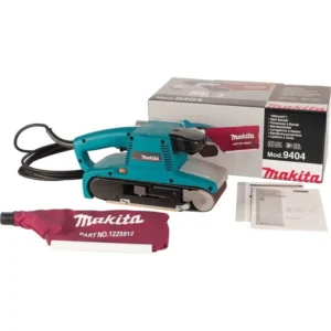 Electric Belt Sander Industrial Grade Portable Lightweight Hand Push Tank Sandpaper Machine Wood Metal s M9400B 220V