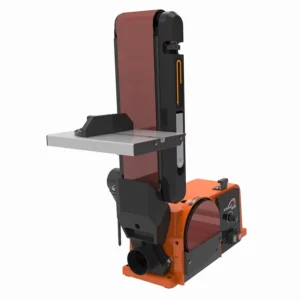 Electric Bench Disc Belt Sander for Deburring Beveling and Sanding Wood Plastic and Metal Wood Sanding Machine