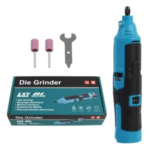 Electric Brushless Mini Grinder Mill 12V Lithium Battery Powered Handheld Carving and Polishing Machine