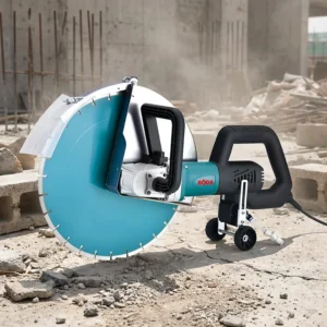 Electric Circular Saw Heavy Duty Wall & Road Brushless Concrete Cutting Machine with Diamond Saw Blade